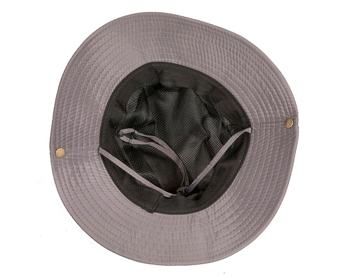 Grey casual weatherproof bucket golf hat - Hats From OZ