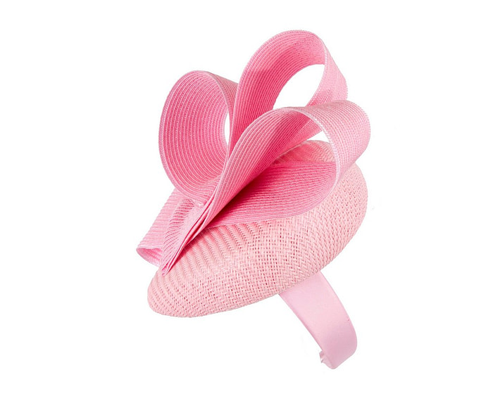 Pink pillbox fascinator by Fillies Collection - Hats From OZ