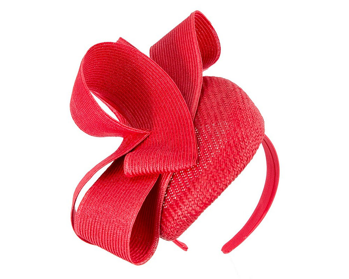 Red pillbox fascinator by Fillies Collection S286 - Hats From OZ