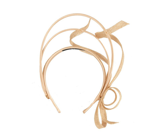 Gold crown fascinator headband by Max Alexander - Hats From OZ