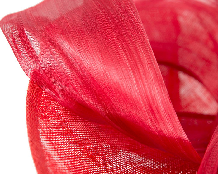 Large red sinamay hatinator by Fillies Collection - Image 6