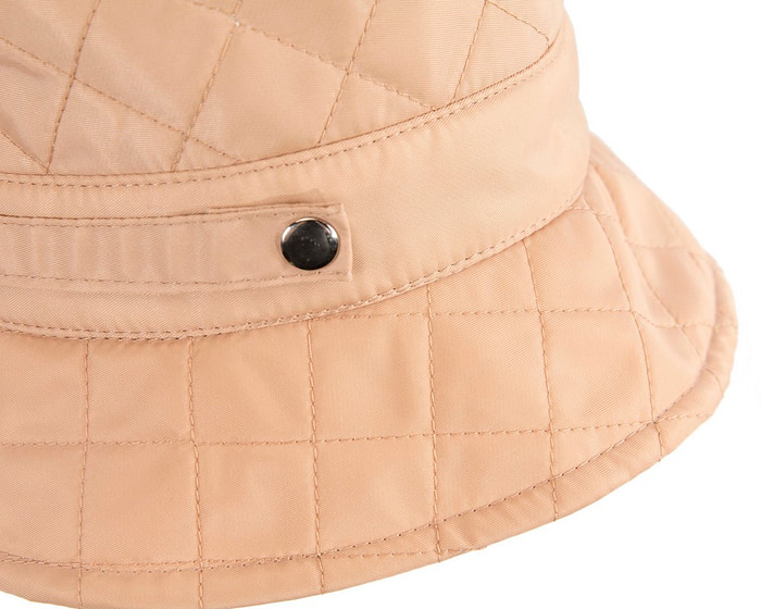 Beige casual weatherproof bucket golf hat - Hats From OZ