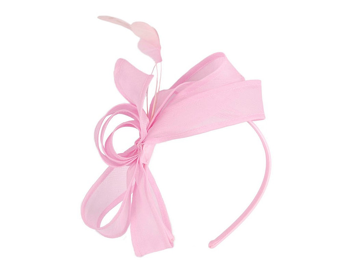 Pink organza fascinator by Max Alexander - Hats From OZ