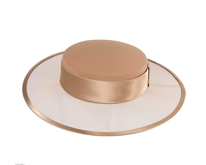 Coffee designers boater hat - Hats From OZ