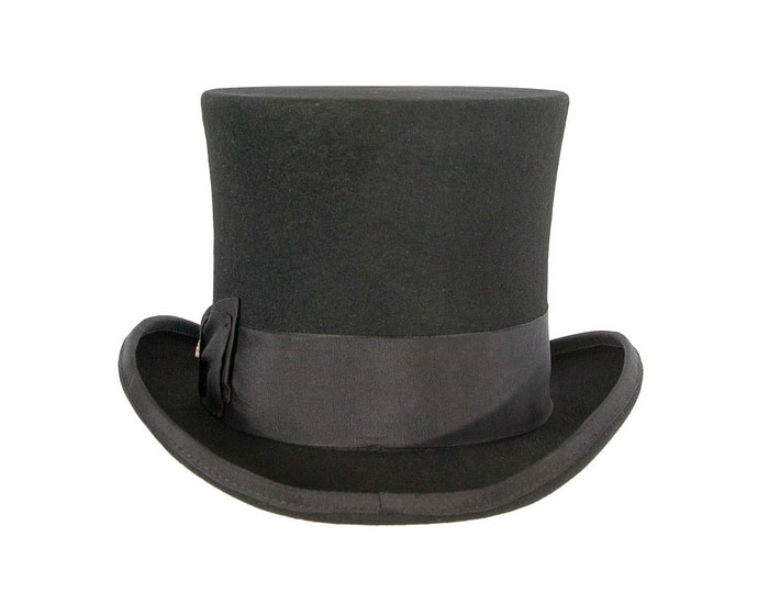 Black SCALA Felt Top Hat - Hats From OZ