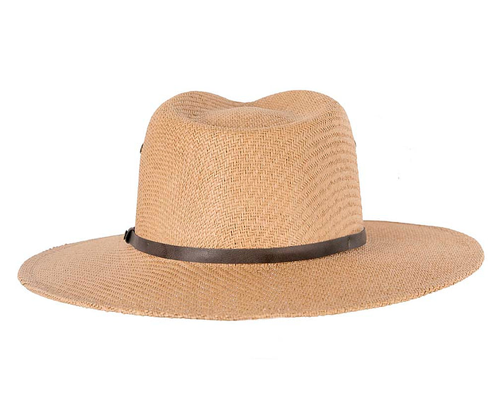 Unisex Straw Fedora Felt Wide Brim Hat AV21865 - Hats From OZ