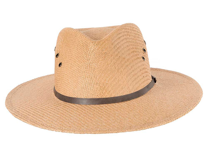 Unisex Straw Fedora Felt Wide Brim Hat AV21865 - Hats From OZ