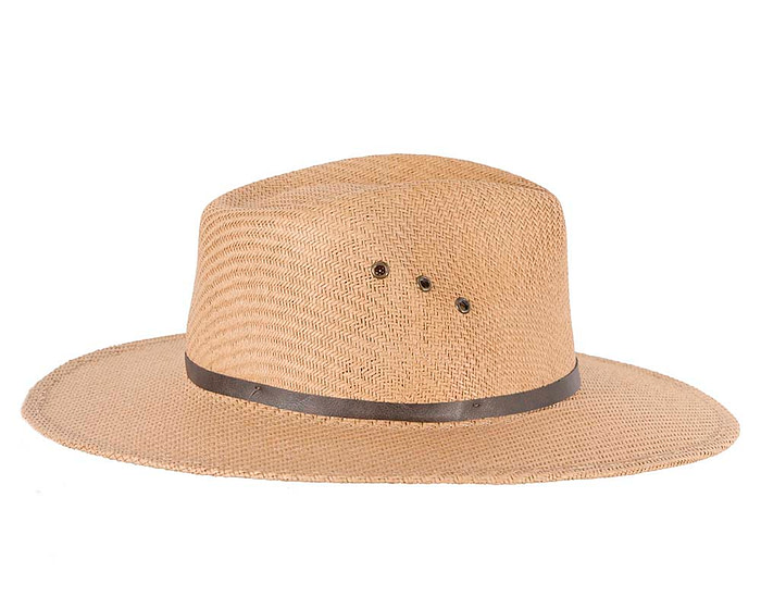 Unisex Straw Fedora Felt Wide Brim Hat AV21865 - Hats From OZ