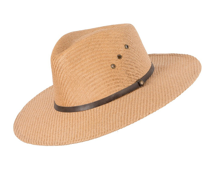 Unisex Straw Fedora Felt Wide Brim Hat AV21865 - Hats From OZ