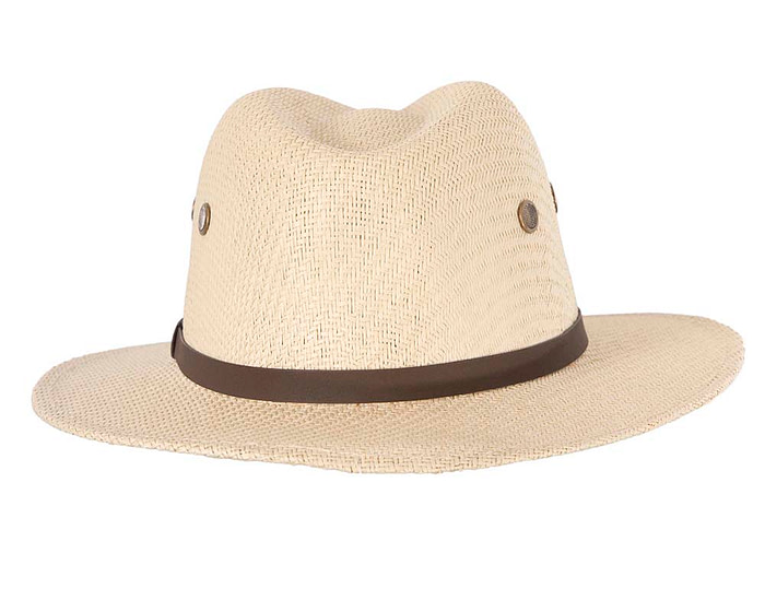 Unisex Straw Fedora Felt Wide Brim Hat AV21615 - Hats From OZ