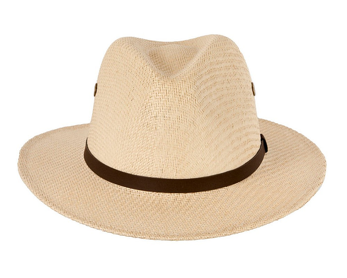 Unisex Straw Fedora Felt Wide Brim Hat AV21615 - Hats From OZ