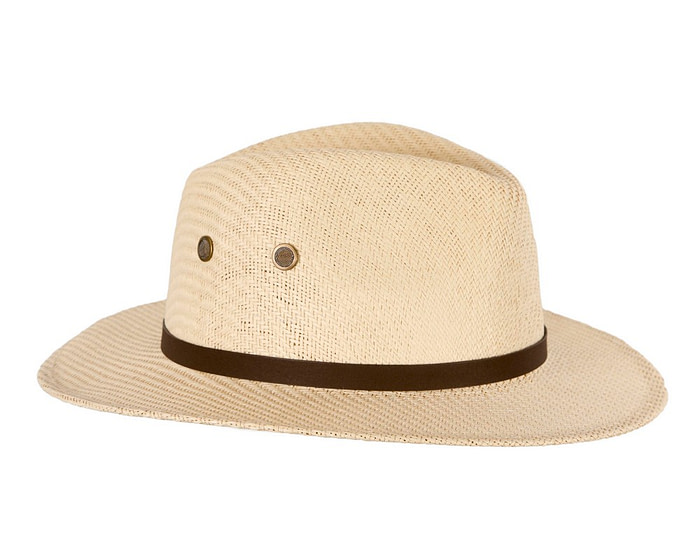 Unisex Straw Fedora Felt Wide Brim Hat AV21615 - Hats From OZ