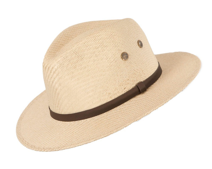 Unisex Straw Fedora Felt Wide Brim Hat AV21615 - Hats From OZ