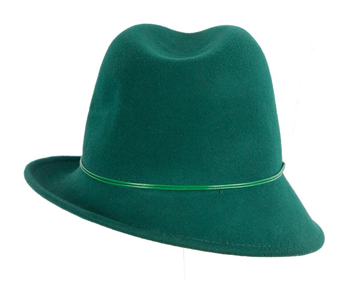 Green felt trilby hat by Max Alexander J436 - Hats From OZ