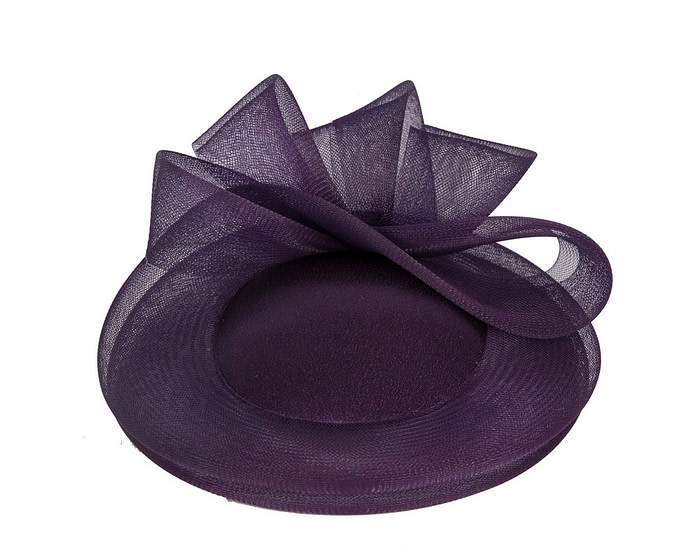 Purple Custom Made Cocktail Hat - Hats From OZ