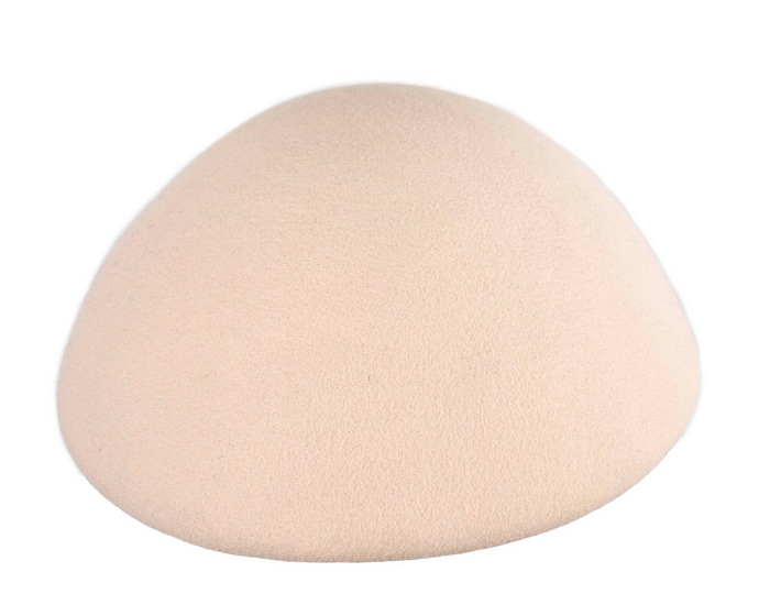 Nude felt beret hat by Max Alexander - Hats From OZ