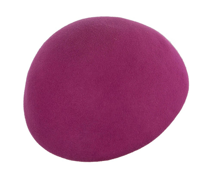 Fuchsia felt beret hat by Max Alexander - Hats From OZ