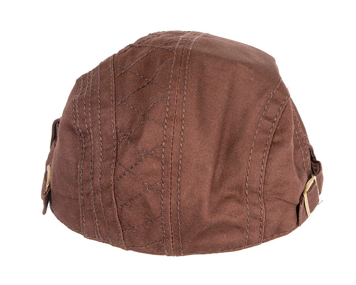 Brown flat cap by Max Alexander - Hats From OZ