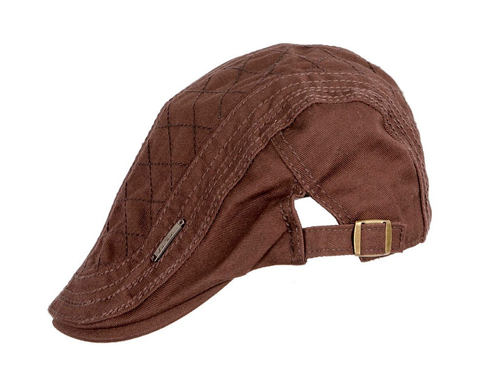 Brown flat cap by Max Alexander - Hats From OZ