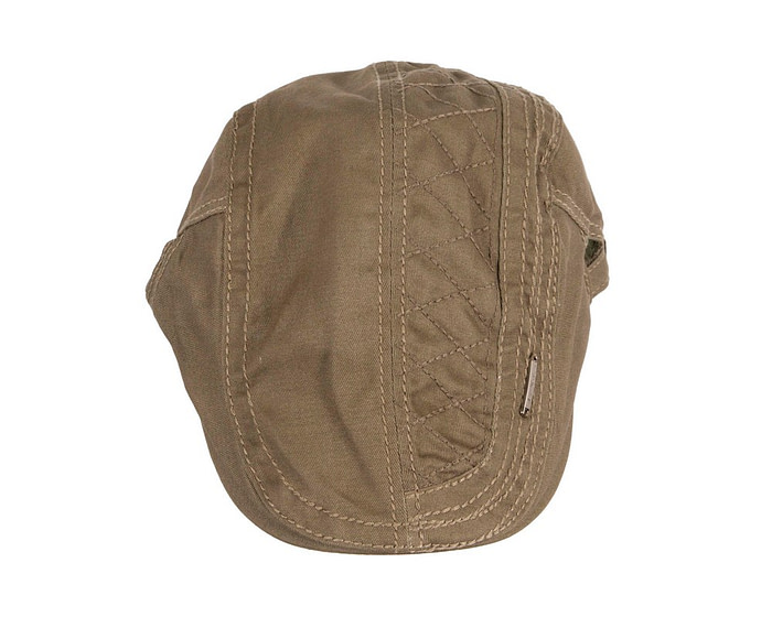 Khaki flat cap by Max Alexander - Hats From OZ