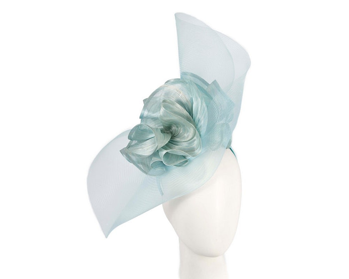 Large light blue racing fascinator by Fillies Collection - Hats From OZ