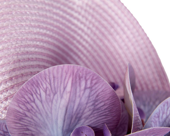 Large lilac fascinator with orchids by Fillies Collection - Hats From OZ