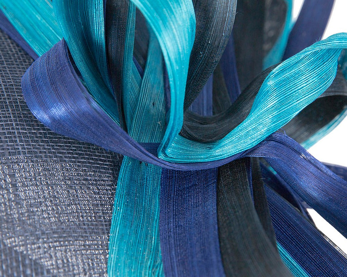 Exclusive multi-colored pillbox fascinator by Fillies Collection - Hats From OZ