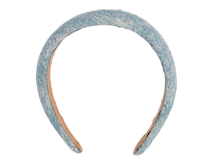 Blue fascinator headband - Hats From OZ