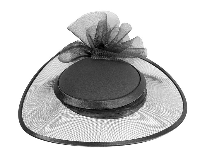 Black Custom Made Mother of the Bride Hat - Hats From OZ