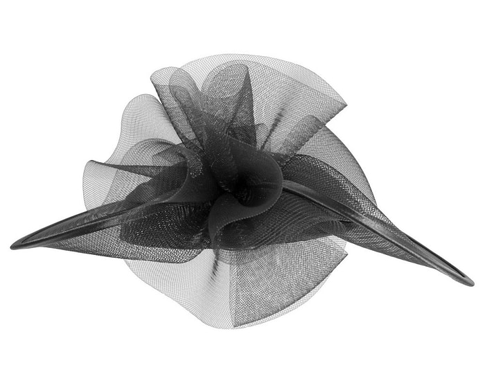 Black Custom Made Mother of the Bride Hat - Hats From OZ