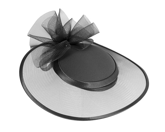 Black Custom Made Mother of the Bride Hat - Hats From OZ