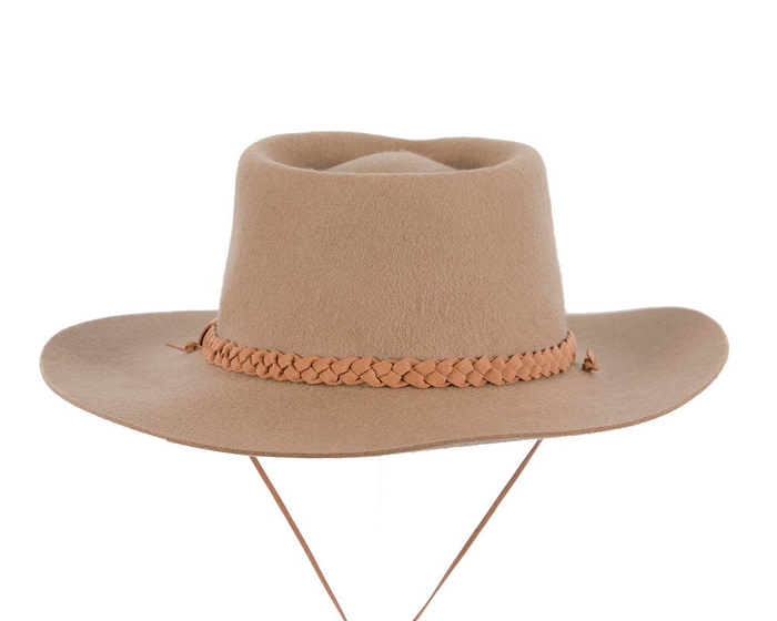 Sand Australian bush wool felt hat buy online M108 - Hats From OZ