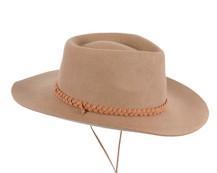 Sand Australian bush wool felt hat buy online M108 - Hats From OZ