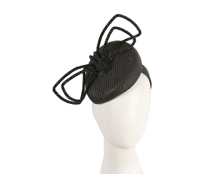 Black designers racing fascinator by Fillies Collection - Hats From OZ