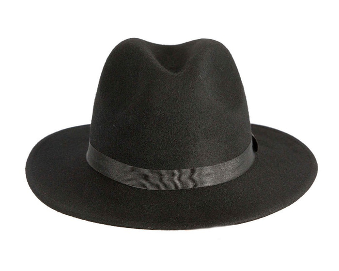 Black Fedora Gangster Hat - Hats From OZ