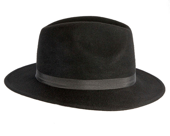 Black Fedora Gangster Hat - Hats From OZ