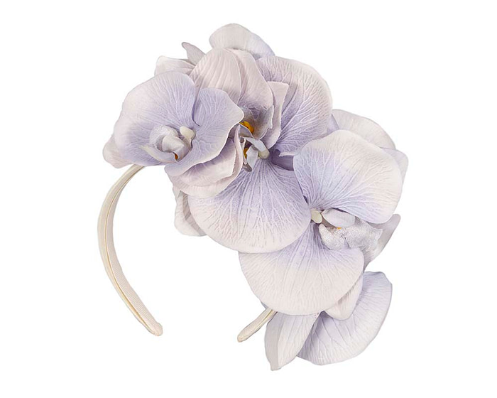 Bespoke lavender orchid flower headband by Fillies Collection - Hats From OZ