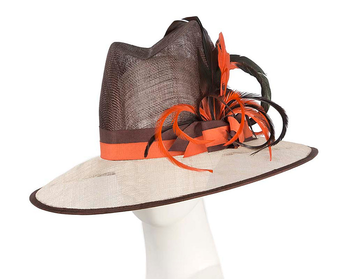 Sinamay fashion hat by Cupids Millinery - Hats From OZ