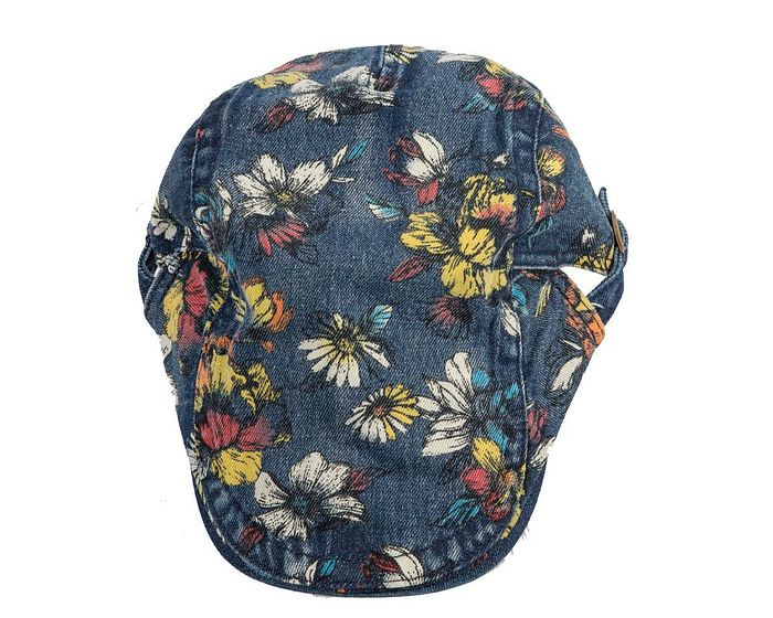 Classic denim flat cap with print by Max Alexander M148DBL - Hats From OZ