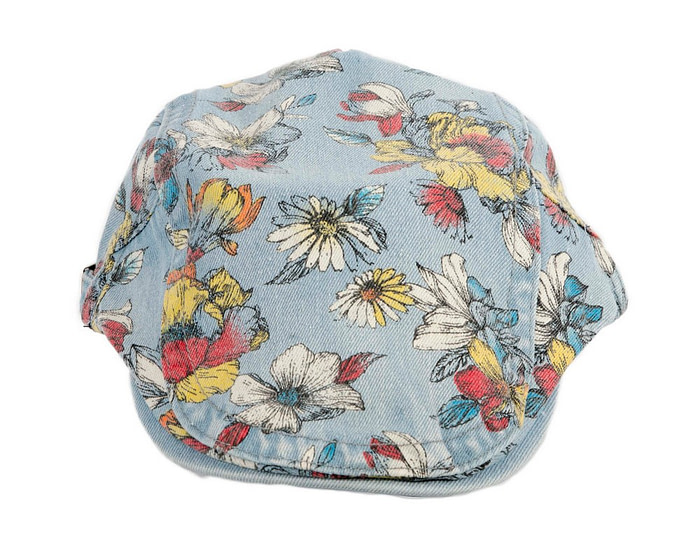 Classic denim flat cap with print by Max Alexander M148 - Hats From OZ