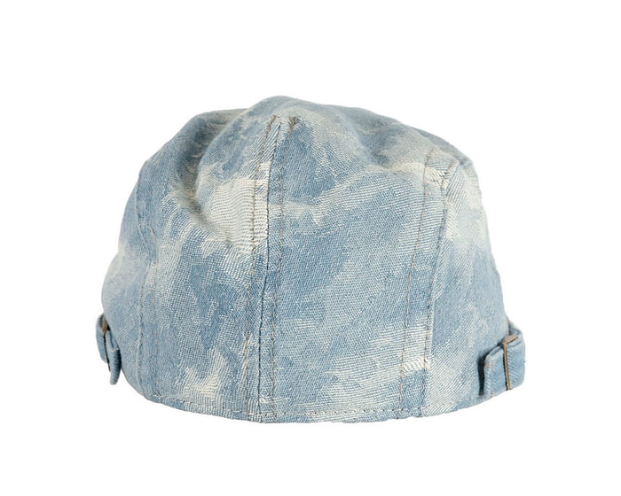 Classic denim flat cap with print by Max Alexander M149LBL - Hats From OZ