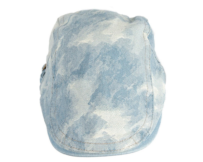 Classic denim flat cap with print by Max Alexander M149LBL - Hats From OZ