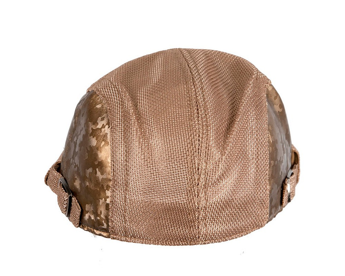 Mesh summer flat cap by Max Alexander M151BR - Hats From OZ