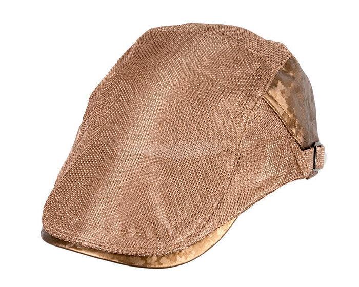 Mesh summer flat cap by Max Alexander M151BR - Hats From OZ