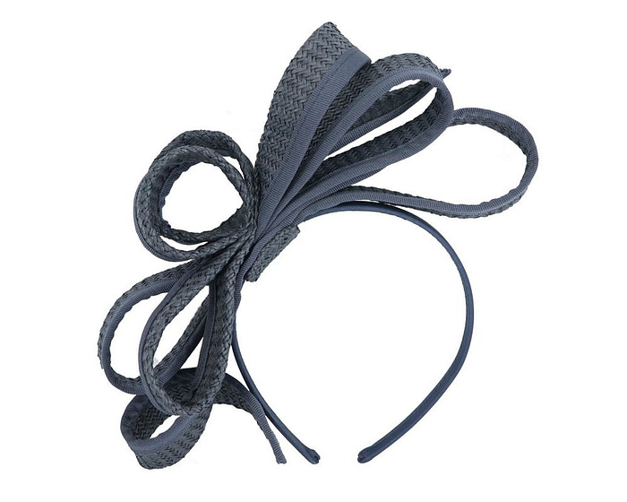 Navy loops fascinator by Max Alexander - Hats From OZ