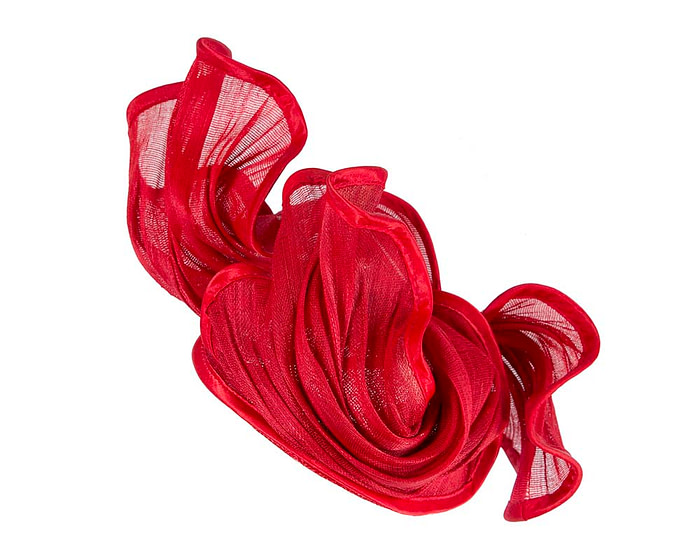 Exclusive red fascinator - Hats From OZ