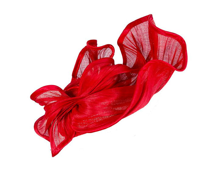 Exclusive red fascinator - Hats From OZ