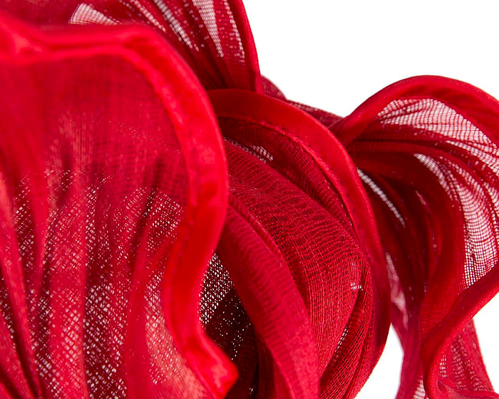 Exclusive red fascinator - Hats From OZ