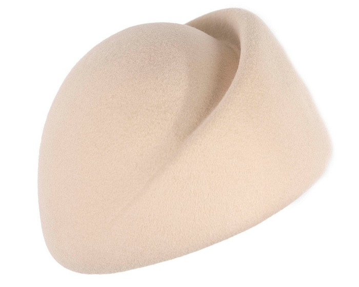 Designers nude felt ladies winter hat - Hats From OZ