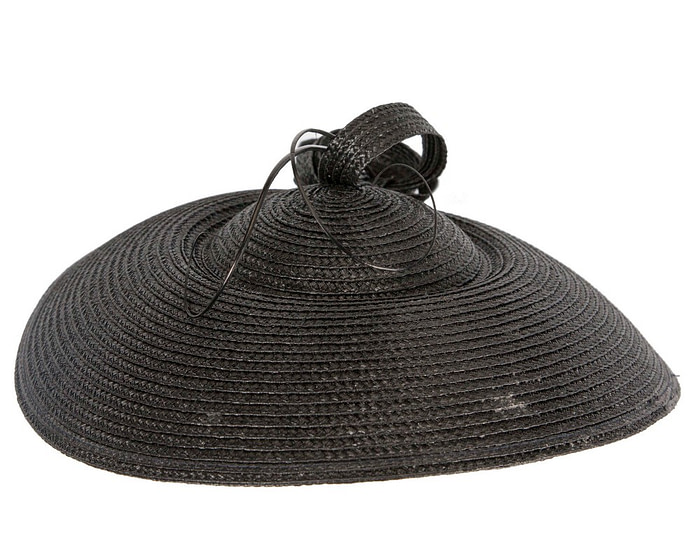 Black "saucer" fascinator hat by Max Alexander - Hats From OZ